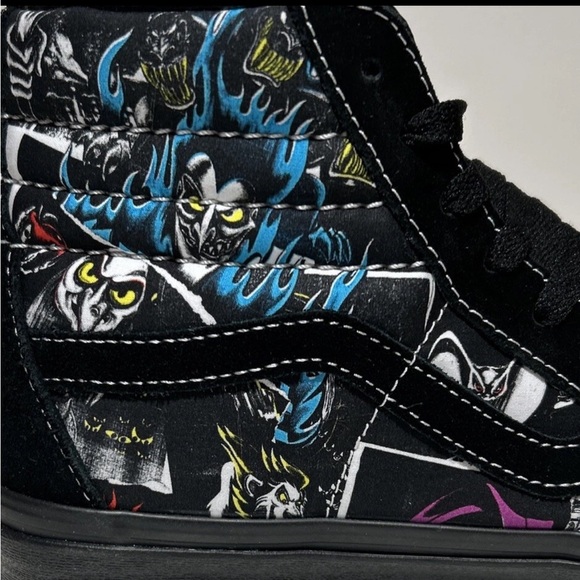 Vans Disney Sk8-Hi Villains Sneakers, Limited Edition- NWOB - Picture 8 of 10